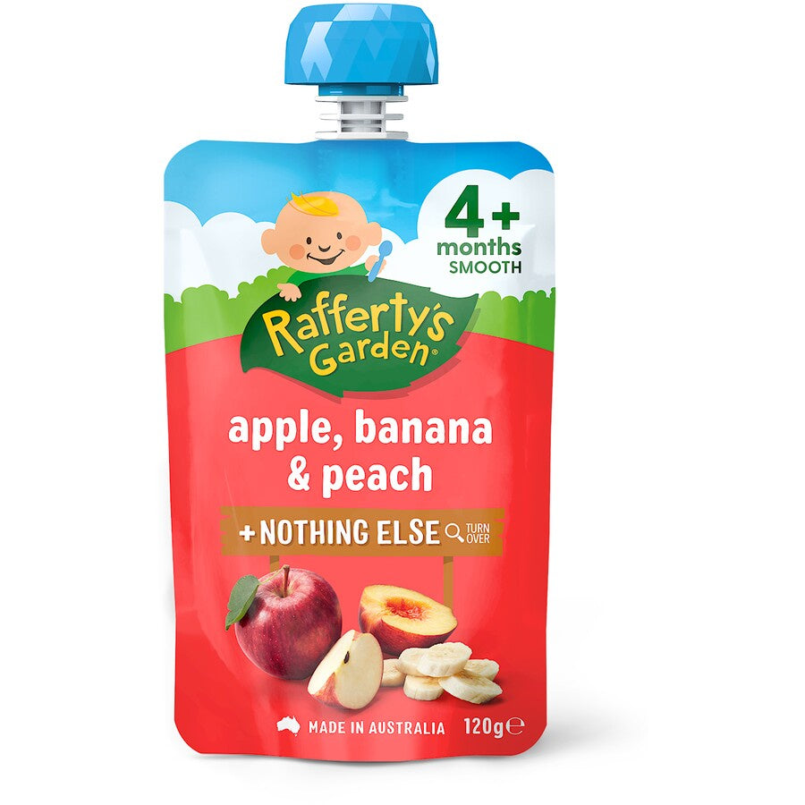 Rafferty's Garden Apple, Banana & Peach 120g