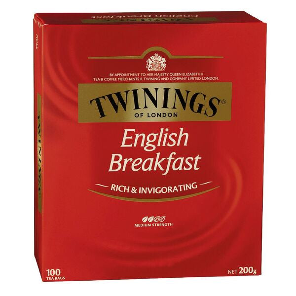 Twinings Tea Bags English Breakfast 100pk 200g