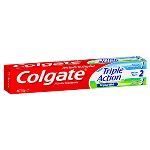 Colgate Triple Action Toothpaste 110g