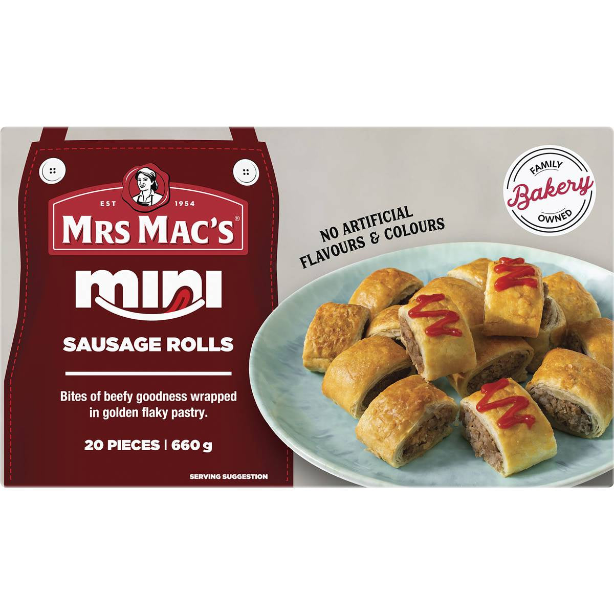 Mrs Mac's Mini Sausage Rolls 20pk 660g