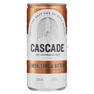 Cascade Lemon Lime & Bitters 200mL 4pk