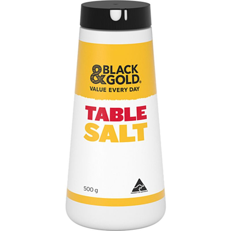 Black & Gold Table Salt 500g