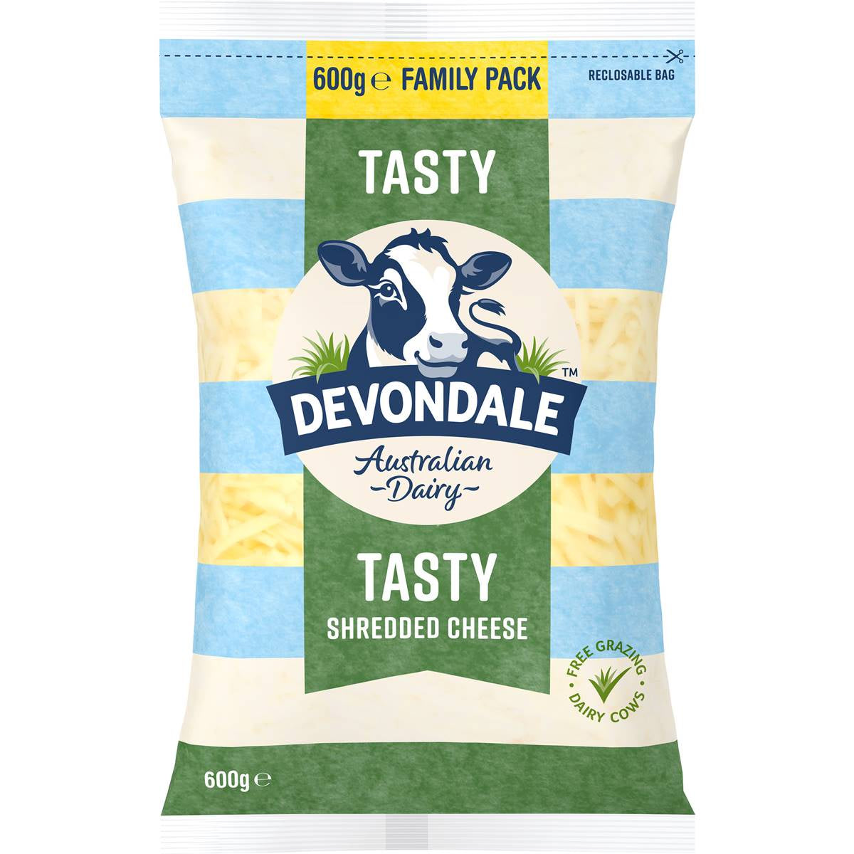 Devondale Tasty Shredded Cheese 600g