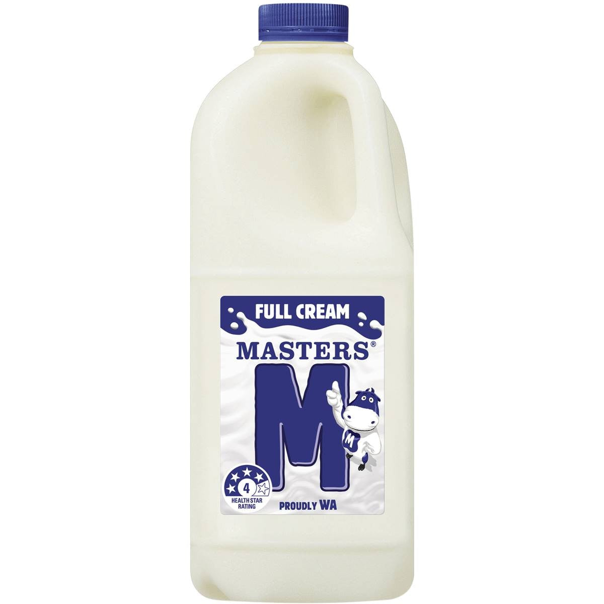 Masters Full Cream Milk 2L