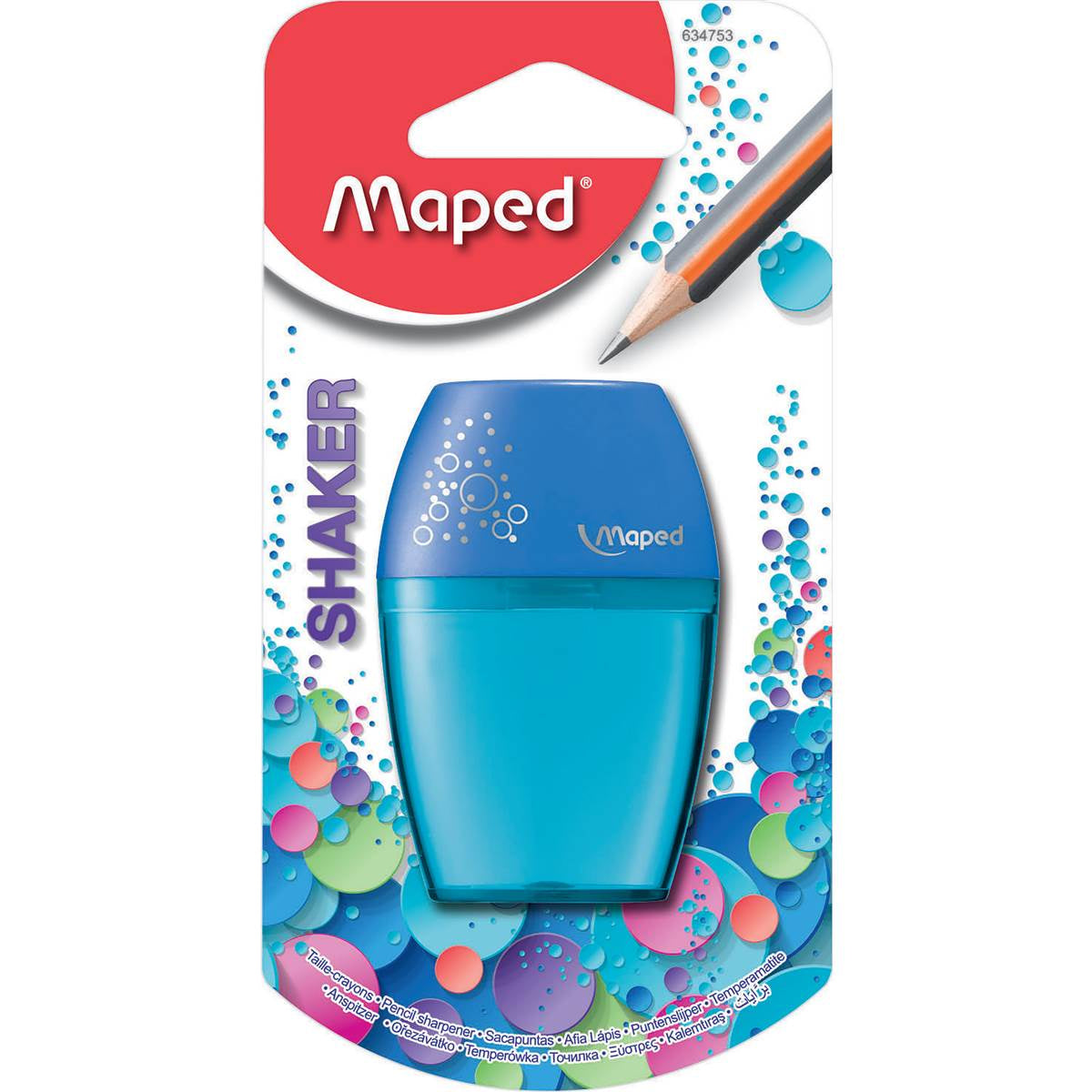 Maped Pencil Sharpener Shaker 2 Hole ea