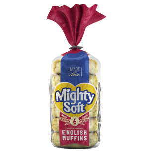 Mighty Soft English Muffins 6pk