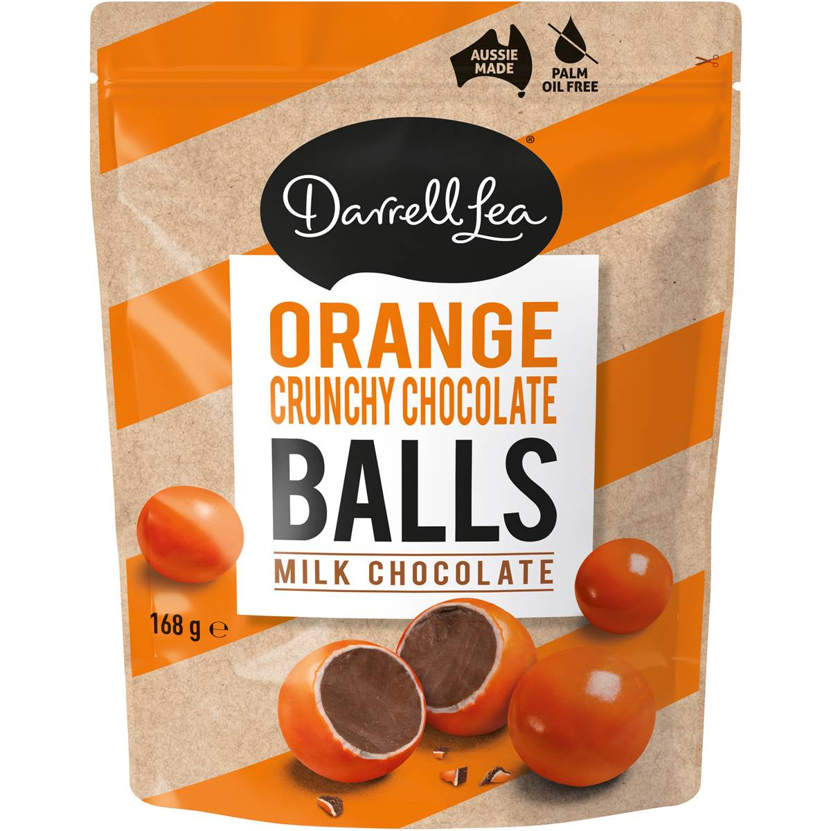 Darrell Lea Chocolate Crunchy Orange Balls 160g