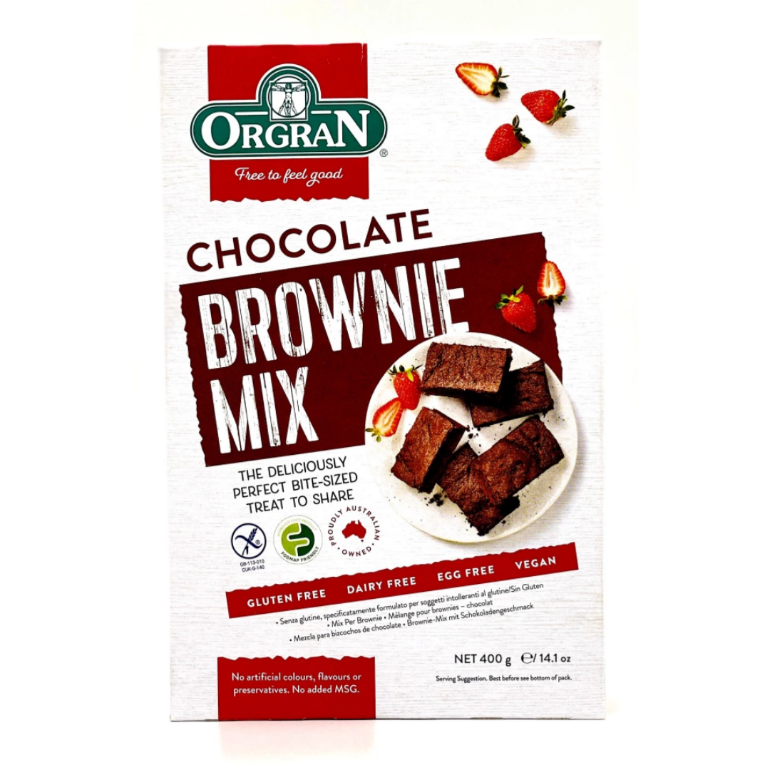 Orgran Chocolate Brownie Mix Gluten Free 400g