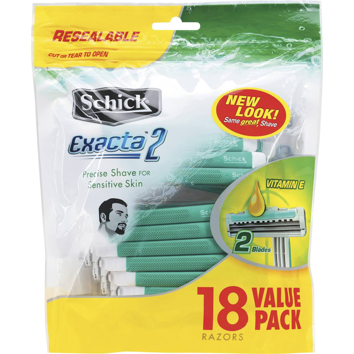 Schick Mens Razor Disposable 18pk