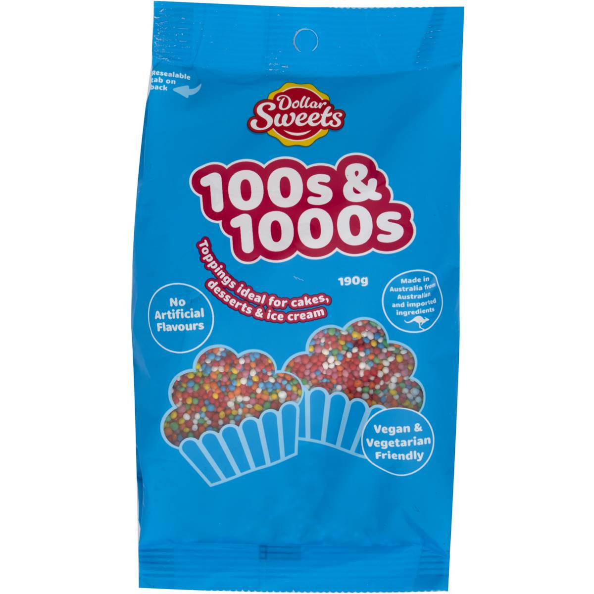 Dollar Sweets 100s  & 1000s 190g