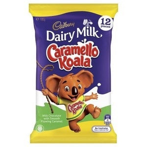 Cadbury Caramello Koala Sharepack 12pk 180g