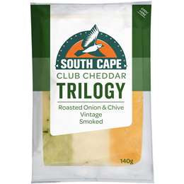 South Cape Trilogy Roast Onion & Chives Vintage Smoked 140g