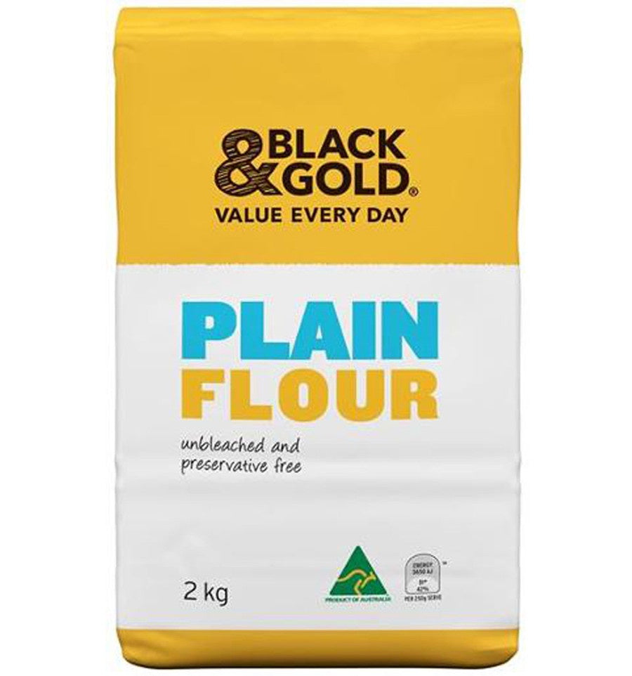 Black & Gold Flour Plain 2kg