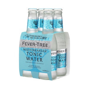 Fever-Tree Mediterranean Tonic Water 200mL 4pk