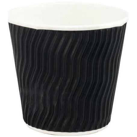 Coolwave Hot Cup Black 8oz 25pk