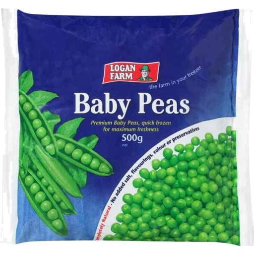 Logan Farm Baby Peas 500g