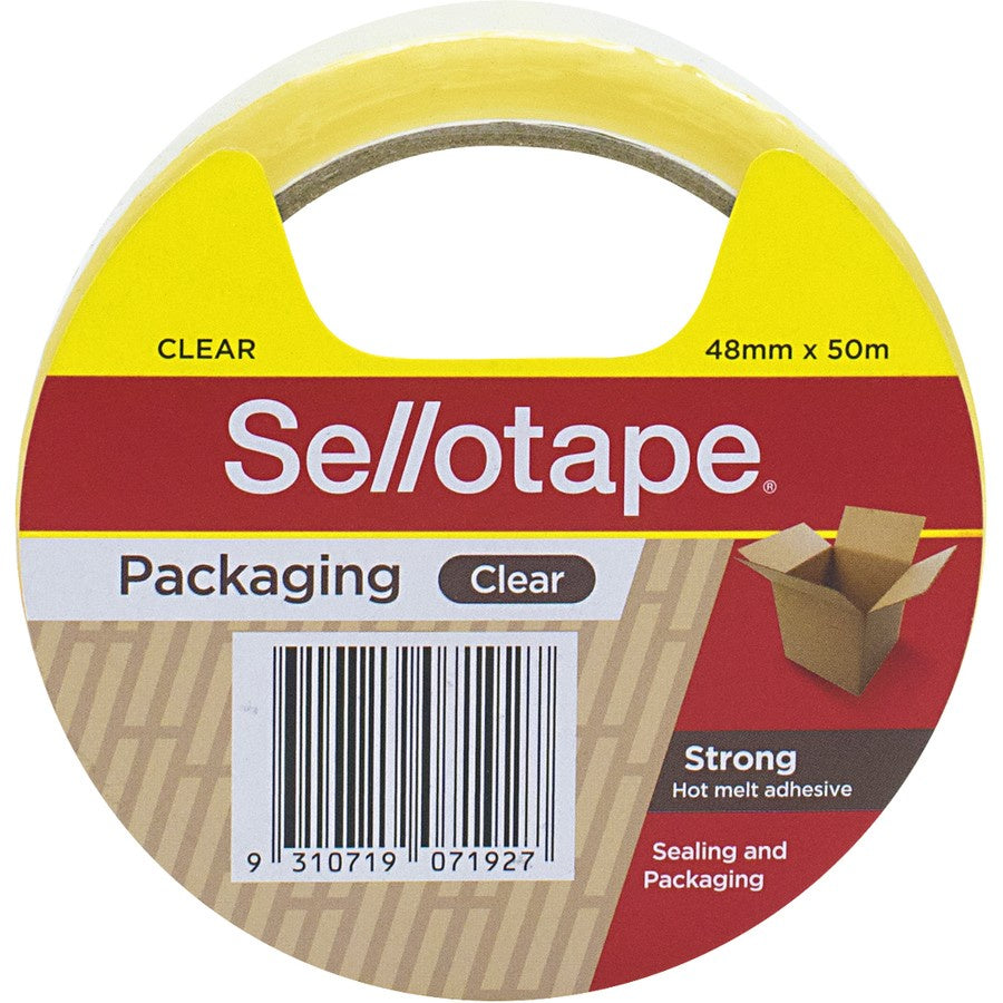 Sellotape Clear Packaging Tape 48mm x 50m