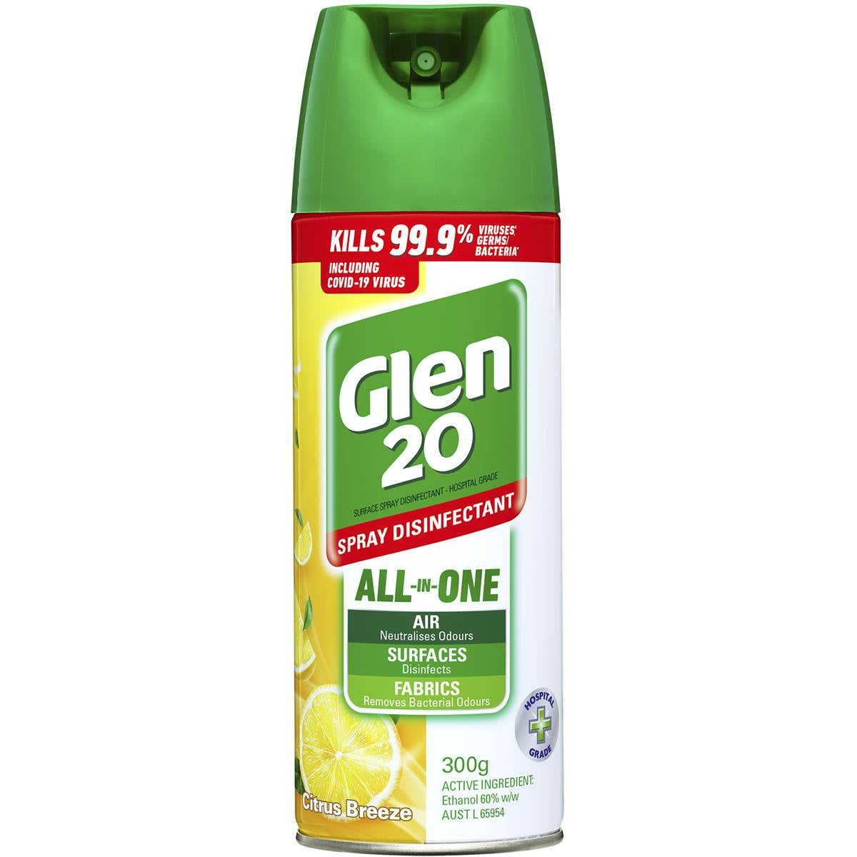 Glen 20 Citrus Breeze Disinfectant Spray 300g