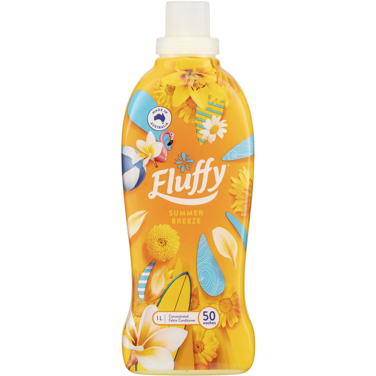 Fluffy Concentrate Fabric Conditioner Summer Breeze 1L