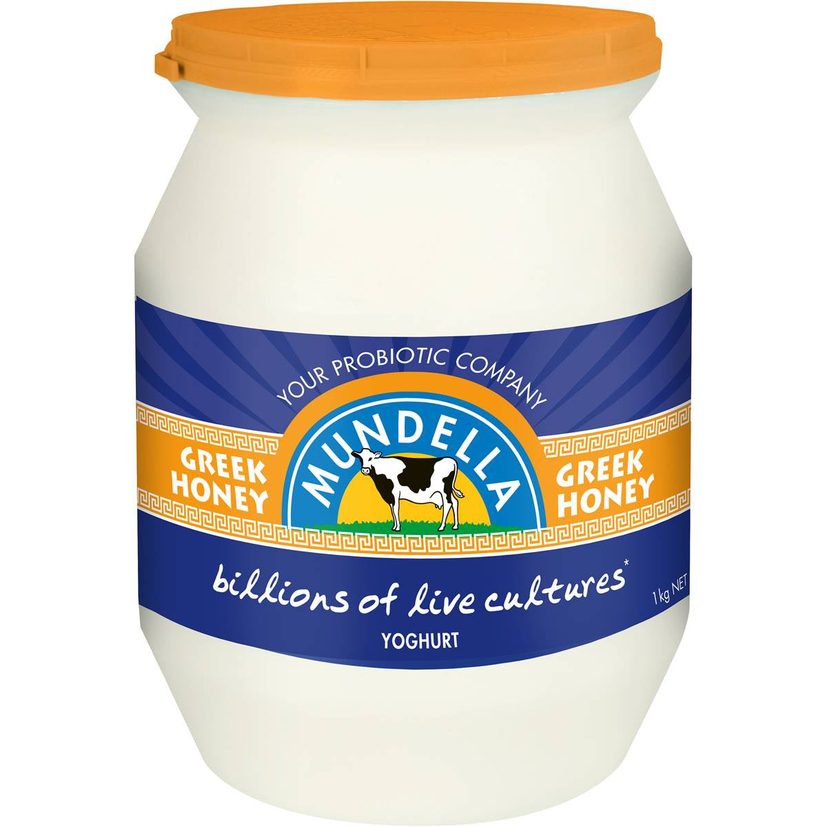 Mundella Greek Style Yoghurt Honey 1kg