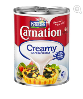 Nestle Carnation Evaporated Milk 340mL