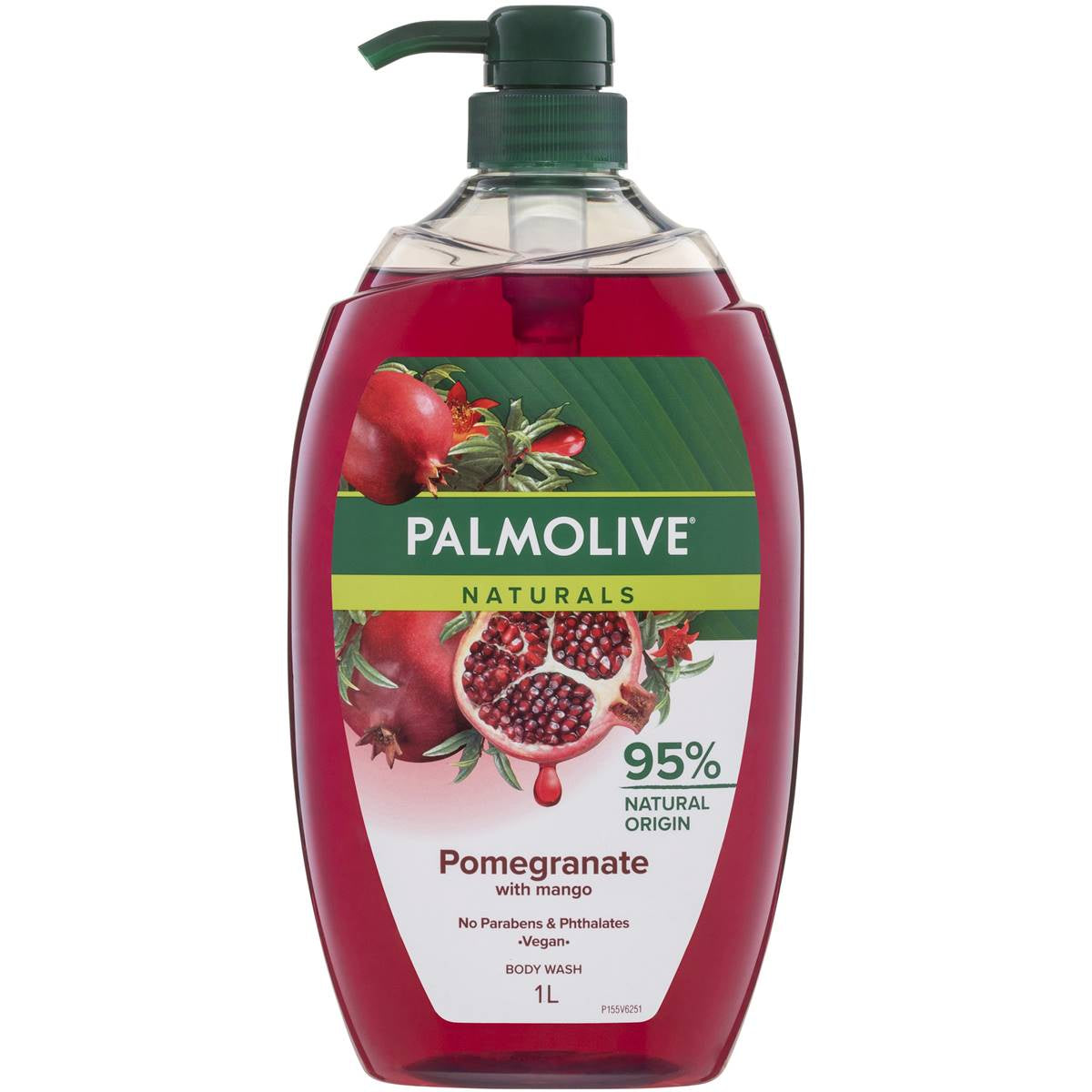 Palmolive Naturals Body Wash Pomegranate & Mango 1L