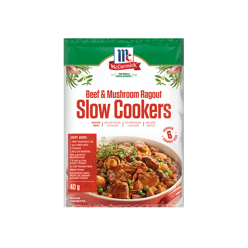 McCormick Beef & Mushroom Ragout Slow Cooker 40g