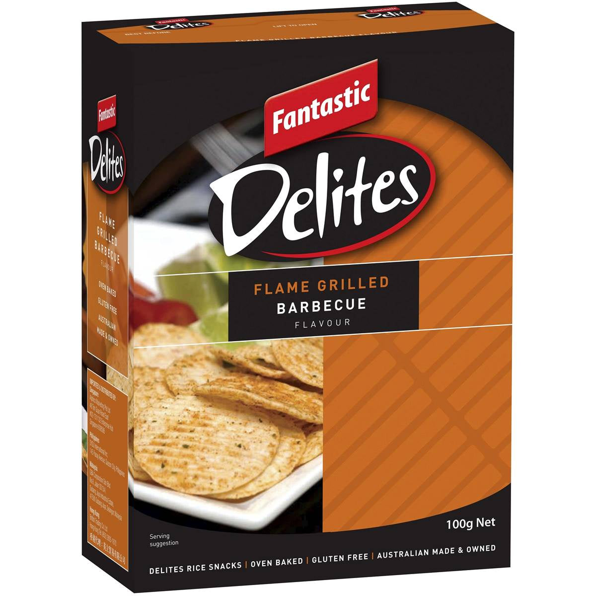 Fantastic Delites Flame Grilled Barbecue 100g