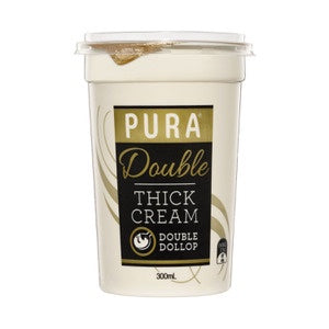 Pura Double Thick Dollop Cream 300mL