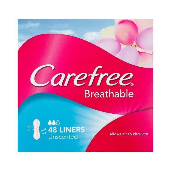 #Carefree Breathable Liners 48pk