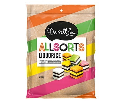 Darrell Lea Allsorts Liquorice 270g