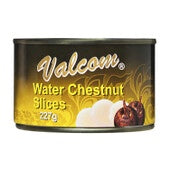 Valcom Water Chestnut Slices 227g