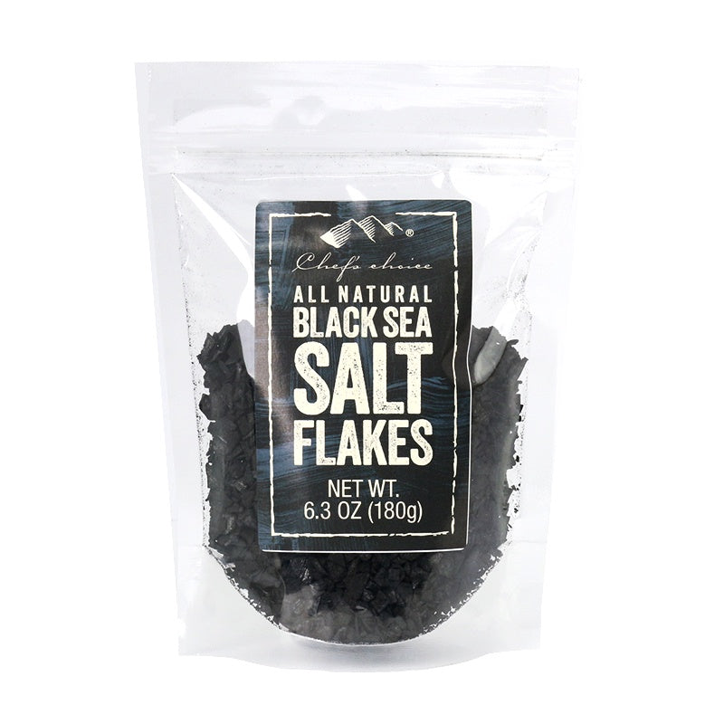 Chef's Choice Sea Salt Flakes Black 180g