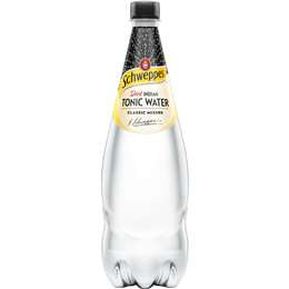 Schweppes Indian Tonic Water Zero Sugar 1.1L