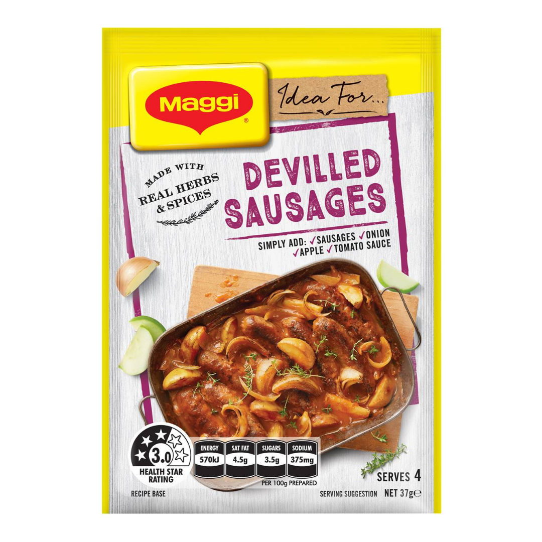 Maggi Devilled Sausages 37g