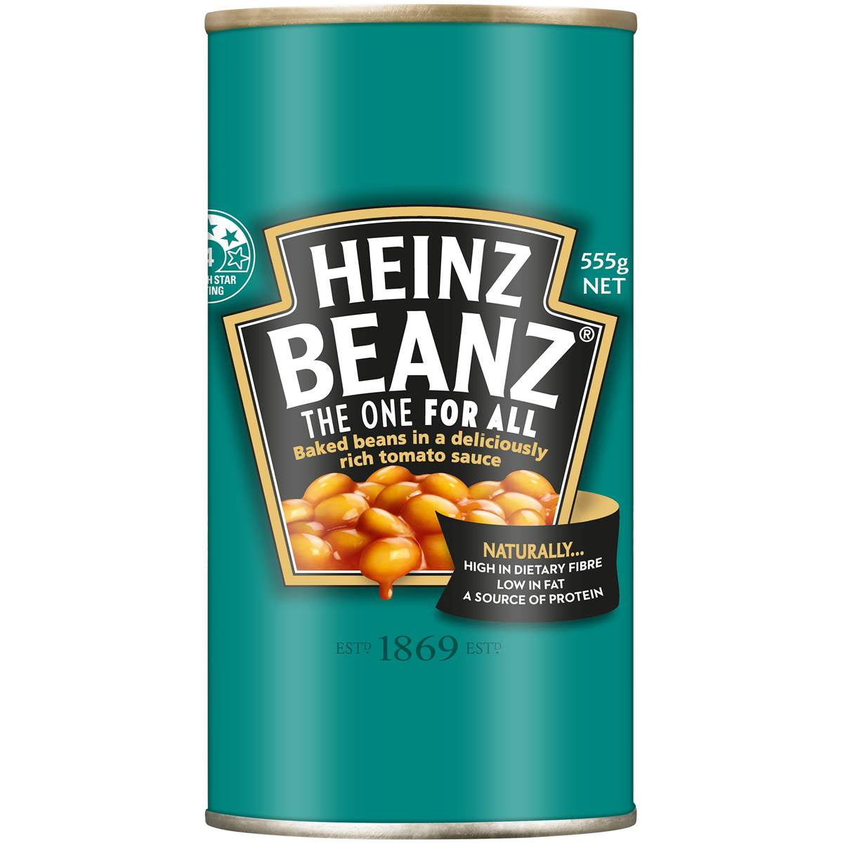 Heinz Baked Beans Original in Tomato Sauce 555g