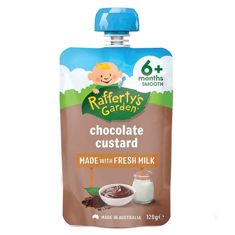 Rafferty's Garden Chocolate Custard 6M 120g