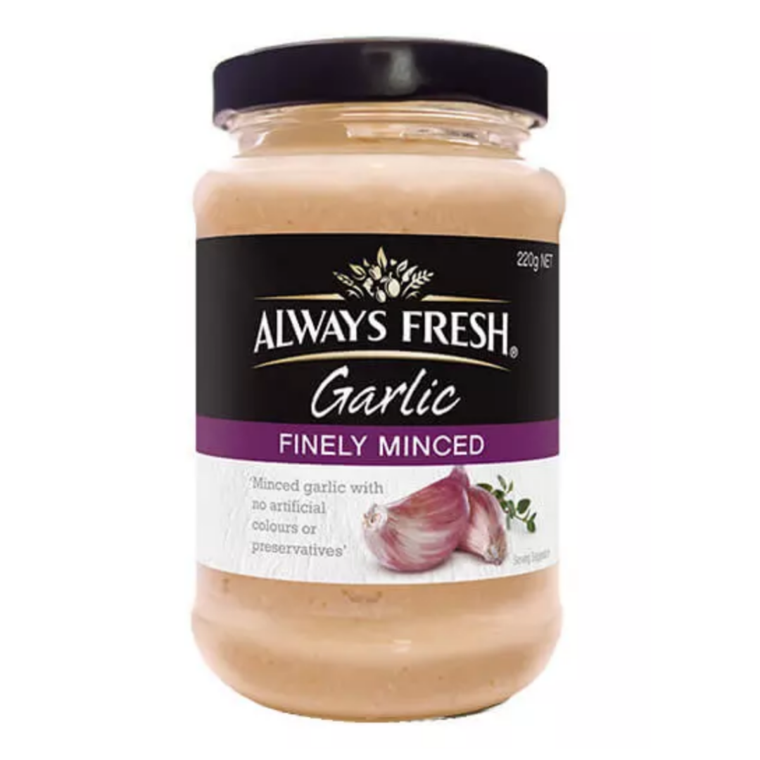 Always Fresh Minced Garlic 220g