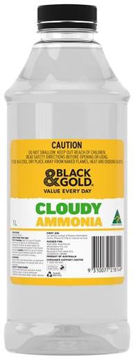 Black & Gold Cloudy Ammonia 1L