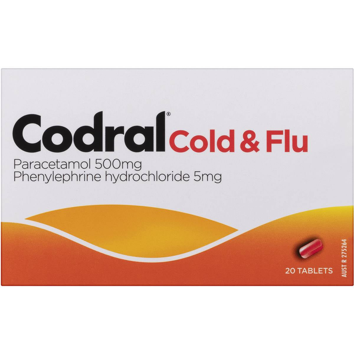 Codral Relief Cold & Flu + Decongestant 20pk