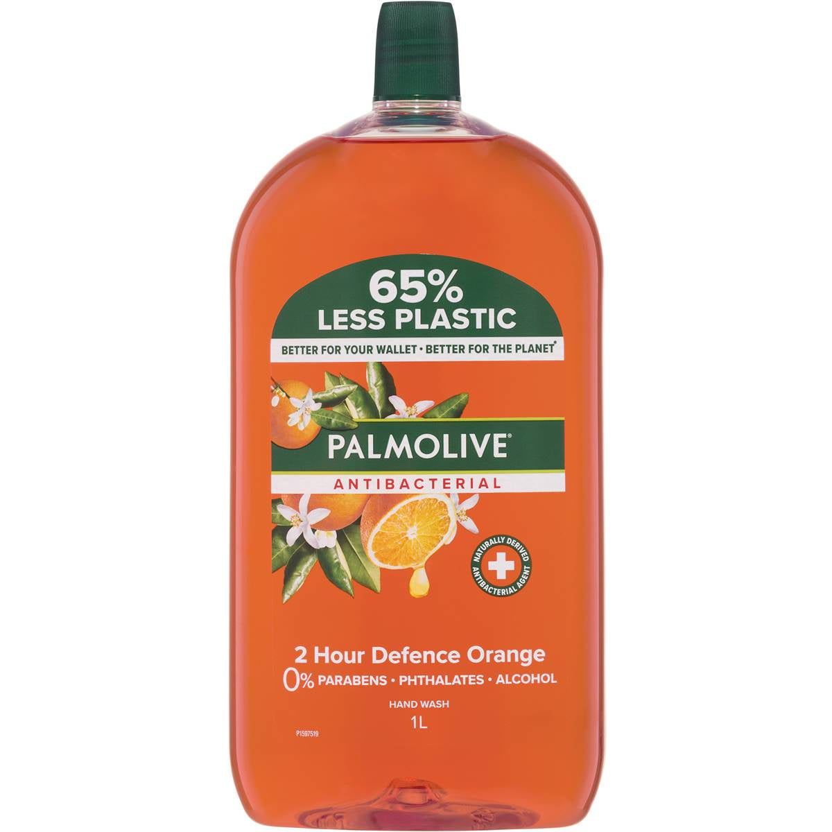 Palmolive Antibacterial Hand Wash Refill Orange 1L