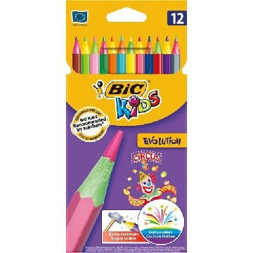 Bic Coloured Pencils 12pk