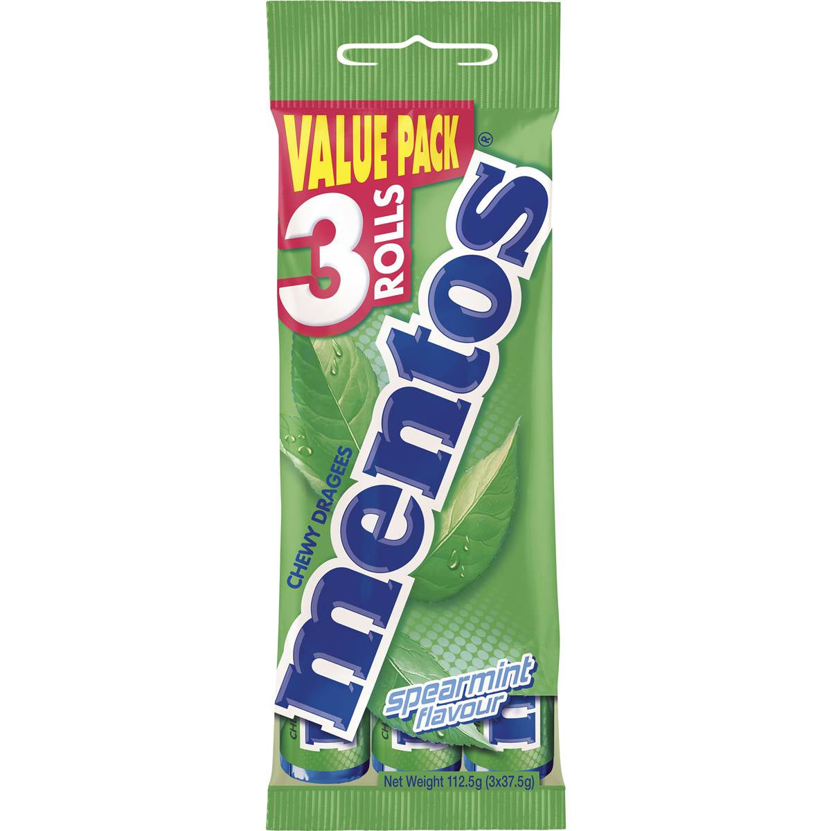 Mentos Spearmint 3pk