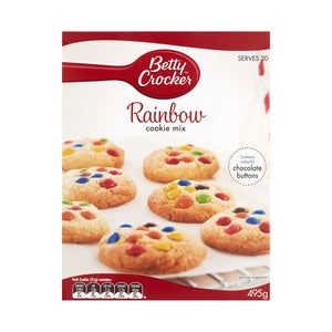 Betty Crocker Rainbow Cookie Mix 495g