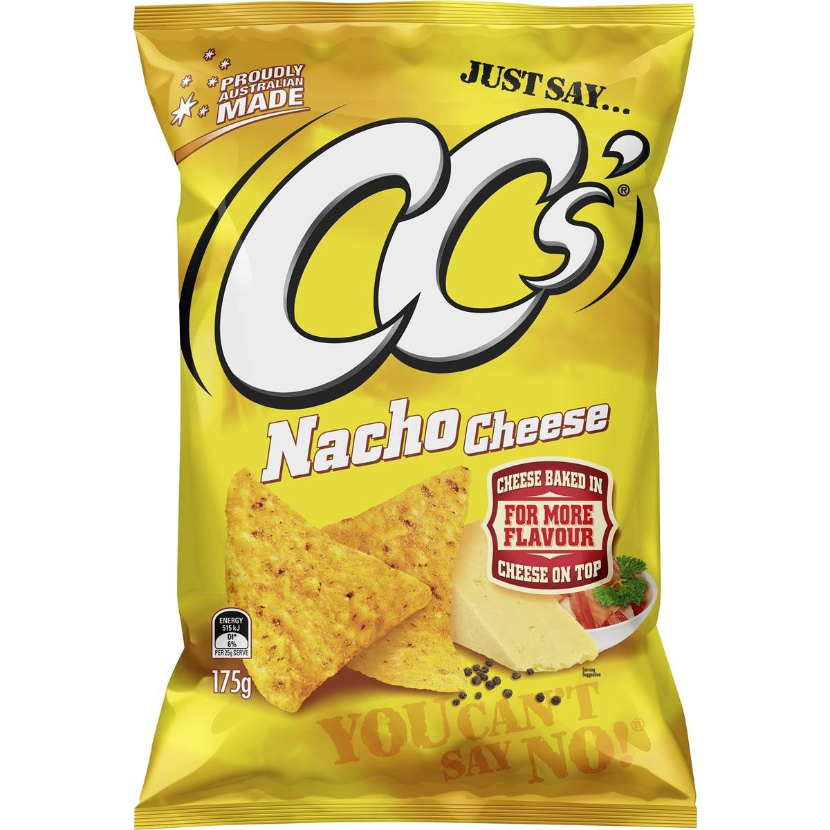 CC's Corn Chips Nacho Cheese 175g