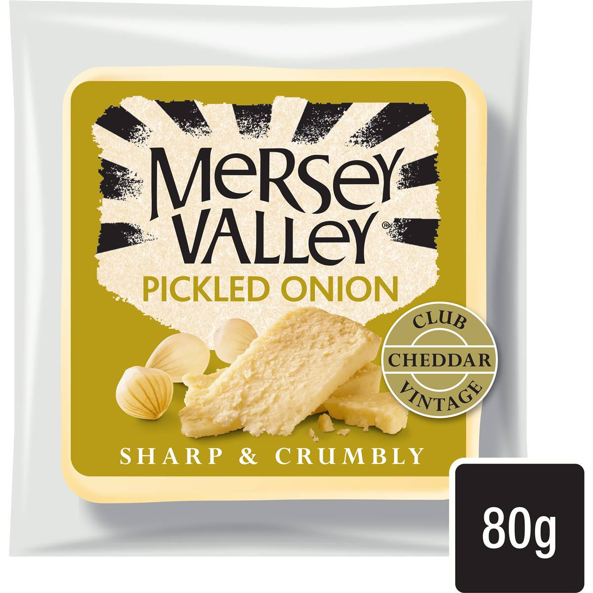 Mersey Valley Pickled Onion 80g