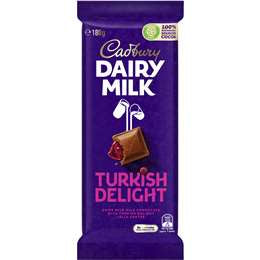 Cadbury Dairy Milk Turkish Delight 180g