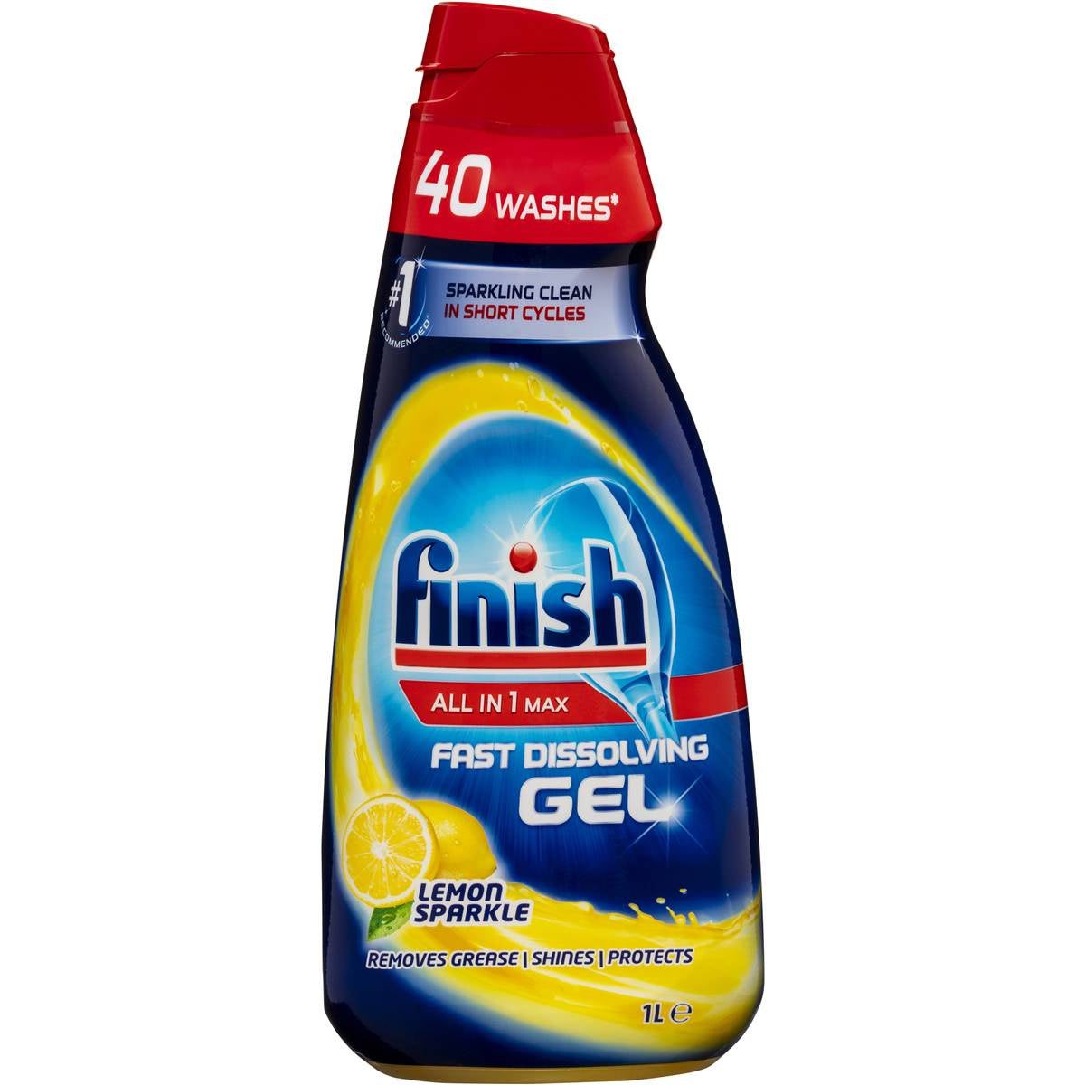 Finish Gel All In 1 Max Lemon Sparkle 1L