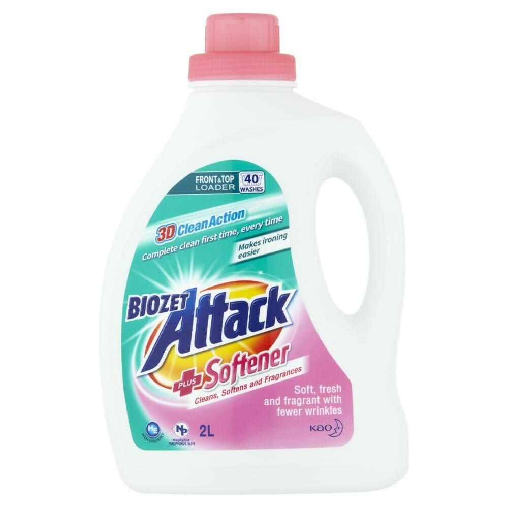 Biozet Attack plus Softener Liquid 2L