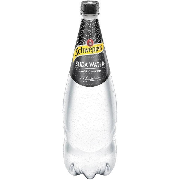 Schweppes Soda Water 1.1L